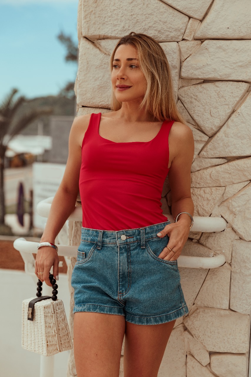 REGATINHA BASIC BARE VERMELHA - Imagem 2