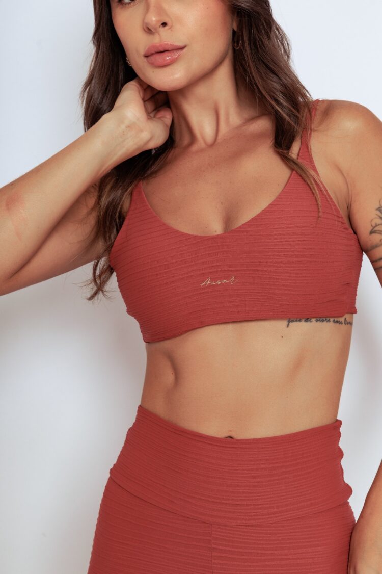 TOP BIKINI TEXTURIZADO OÁSIS